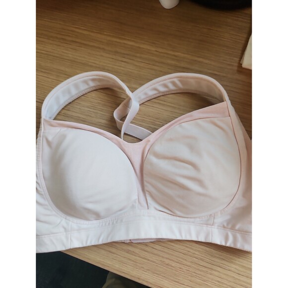 Lulemon Blush Pink Sports Bra w/ Back Closures Size 34DD - Picture 9 of 9